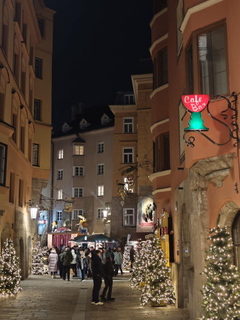 Märchengasse Innsbruck zur Weihnachtszeit