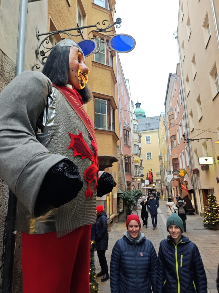 Die Riesengasse Innsbruck im Advent