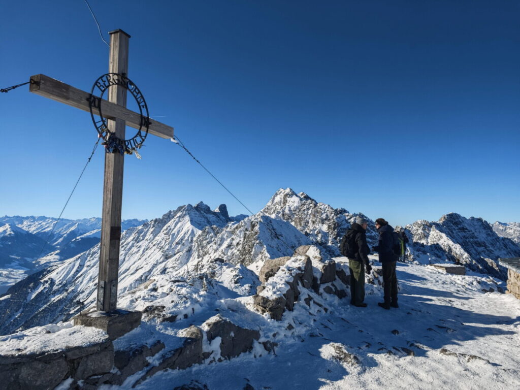 Winter Innsbruck auf der Hafelekarspitze